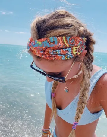 looks para festa na praia - Achadinhos Bohochic