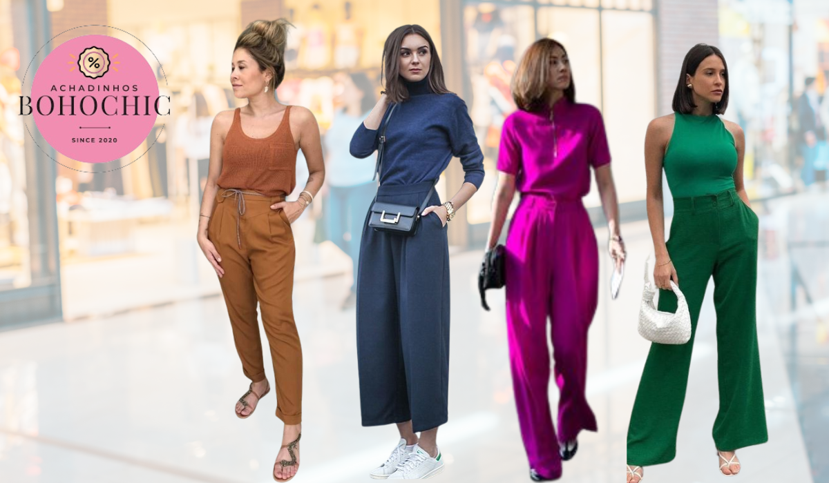 Looks monocromáticos - Achadinhos Bohochic
